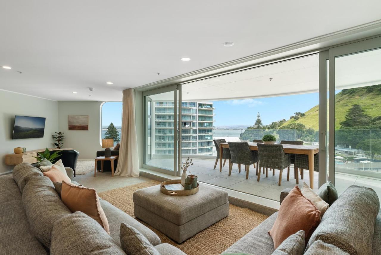 Executive Oceanside Apartment Mount Maunganui Exteriör bild