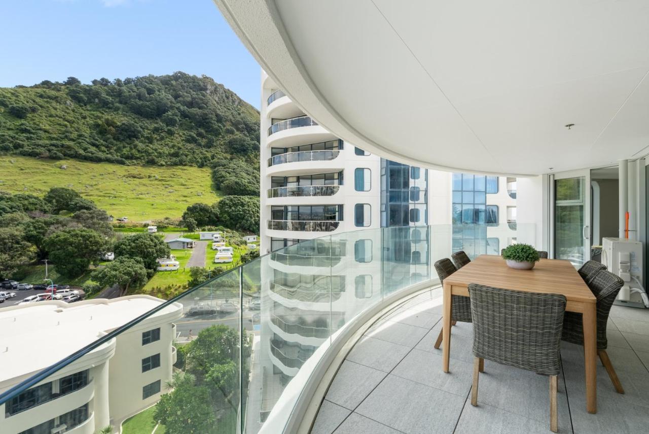 Executive Oceanside Apartment Mount Maunganui Exteriör bild