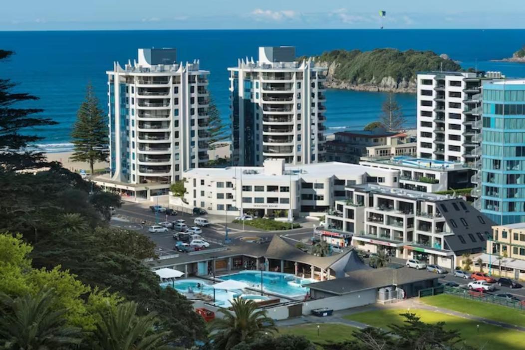 Executive Oceanside Apartment Mount Maunganui Exteriör bild